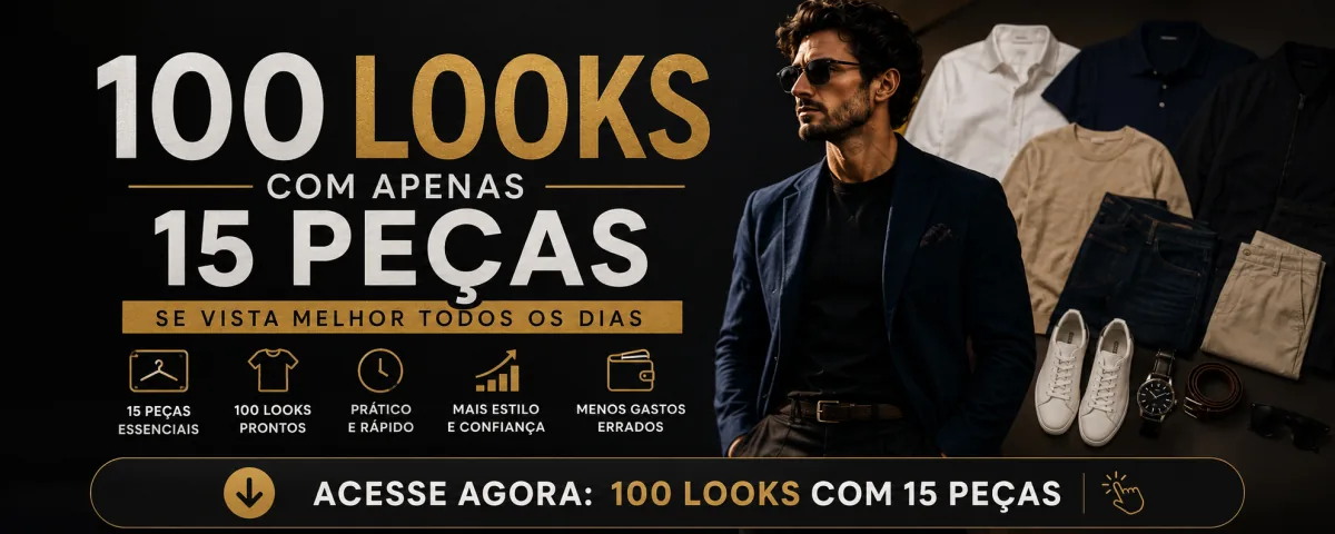 100 Looks com Apenas 15 Peças